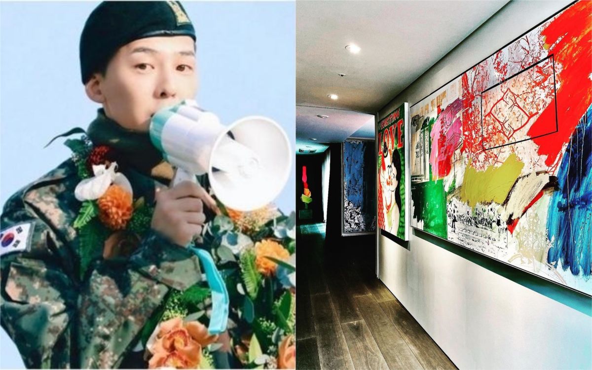 ▲GD曝光自家豪宅。（圖／ GD IG） 