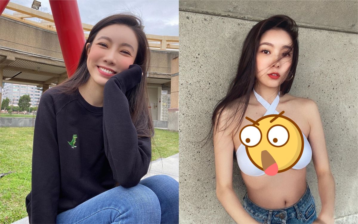 ▲邵岱兒曬泳裝。（圖／邵岱兒 IG） 