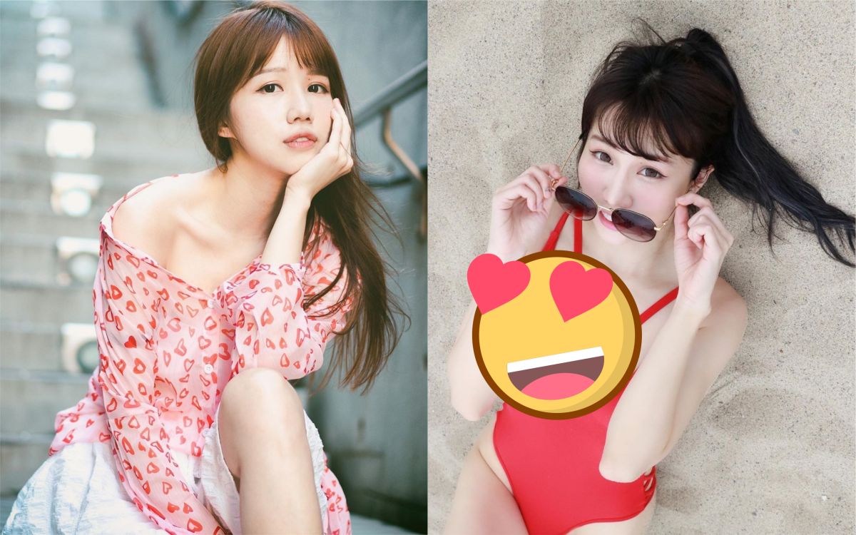 ▲小帆辣曬深V泳裝。（圖／小帆IG ） 