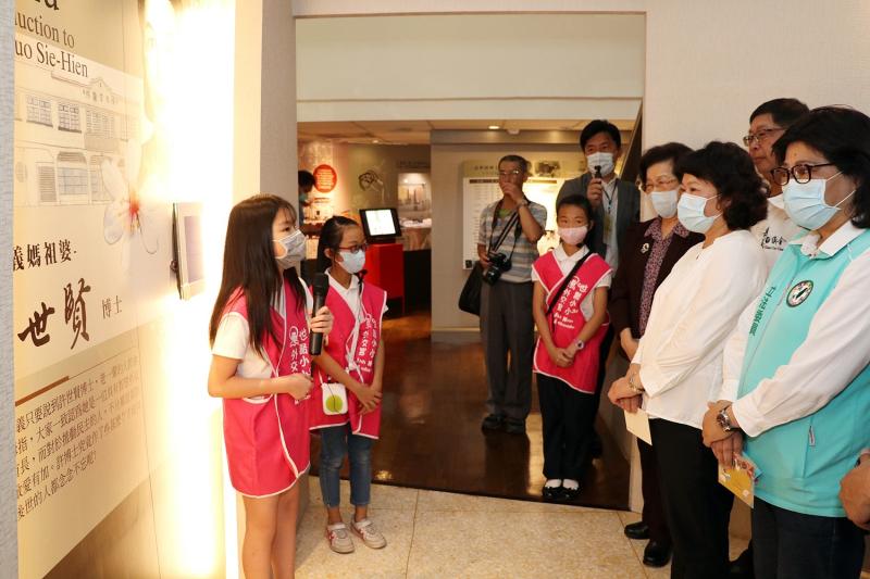 ▲許世賢博士紀念館特展將由小小外交官導覽解說。(圖/嘉義市政府提供)