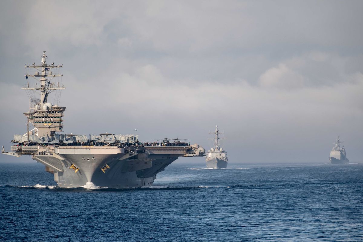 ▲美國國防部的內部兵推顯示，美國 2030 年將在海戰上被解放軍擊敗。（示意圖／翻攝推特@USNavyCNO）