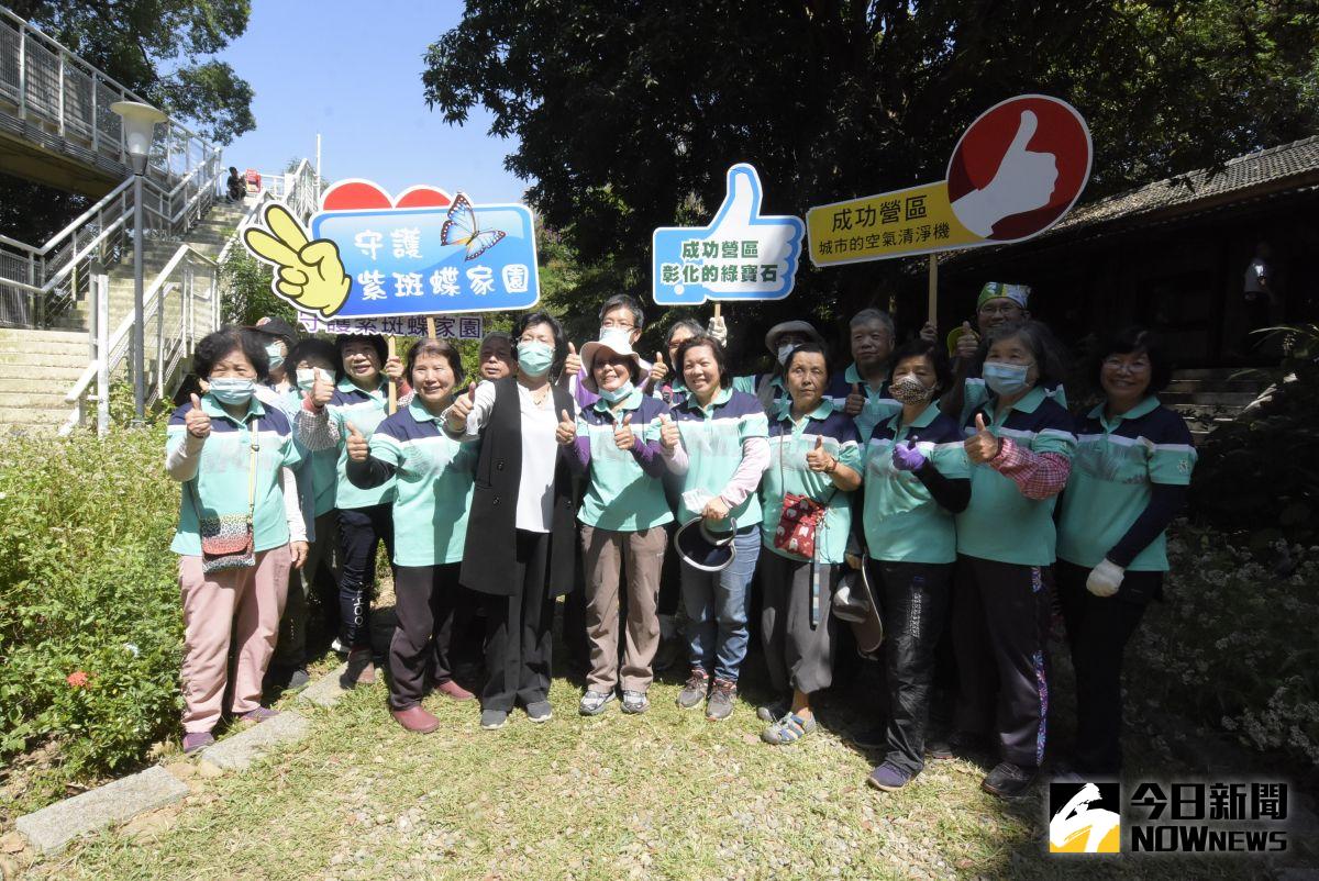 ▲彰化縣政府辦理2020「紫耀八卦-喜迎斑蝶」賞蝶活動，邀大家前來觀察紫斑蝶生態。（圖／記者陳雅芳攝，2020.05.17）