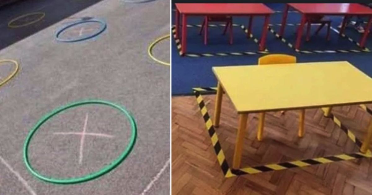 ▲英國校方規定學生活動範圍引來爭議。（圖／翻攝自臉書 Holywell Village First  School ）