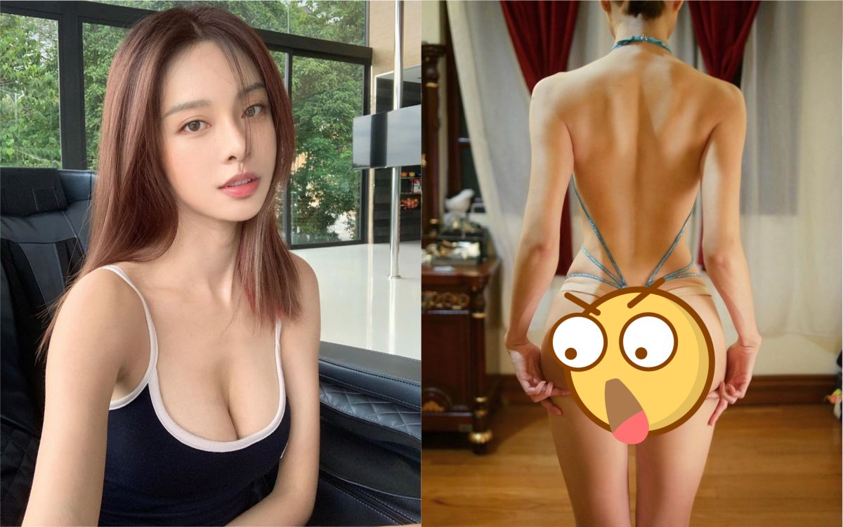 ▲李元玲辣穿丁字褲。（圖／李元玲IG） 