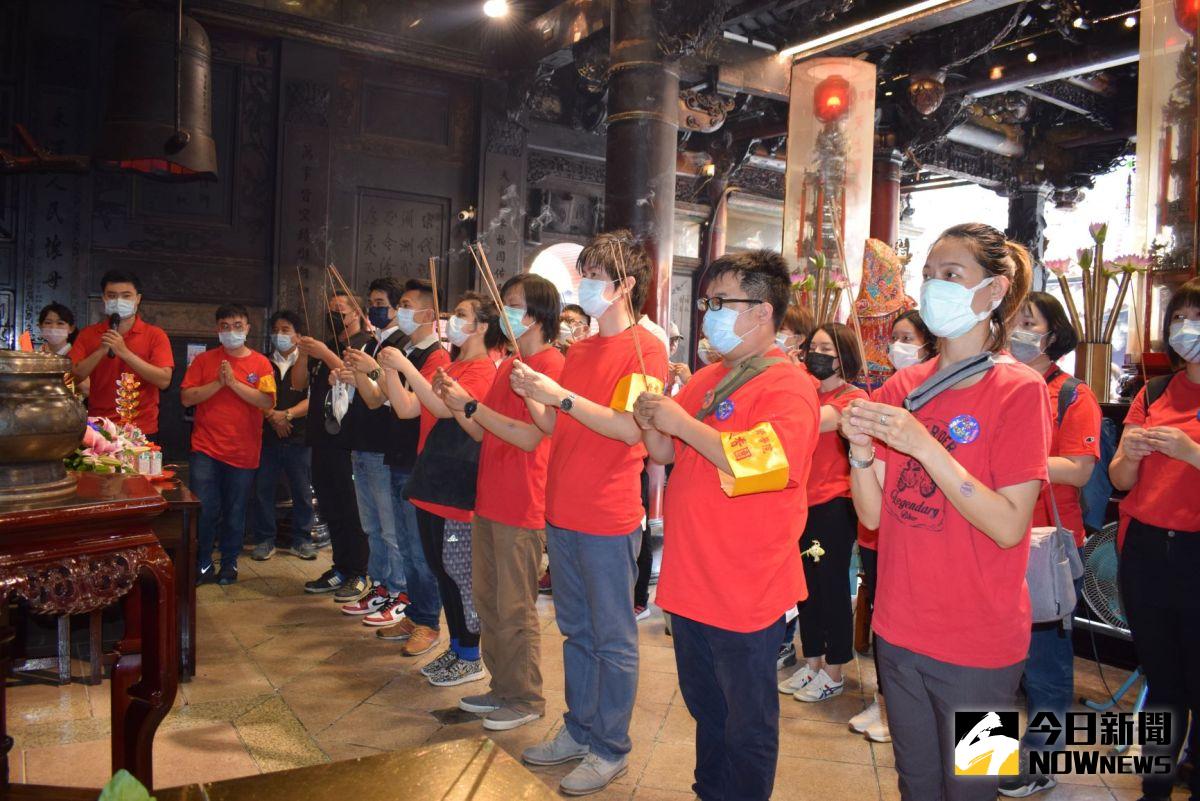 ▲台北藝術大學學生，北港朝天宮進香。（圖／記者洪佳伶攝,2020.05.18）