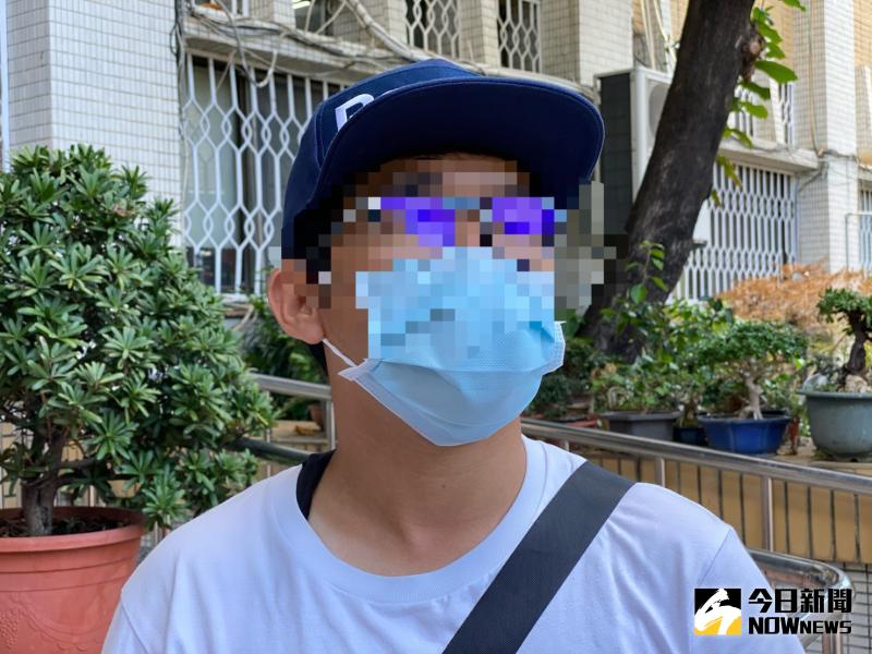 ▲陳姓男子目擊整起事發經過,見義勇為追肇逃駕駛及乘客。(圖/記者陳聖璋攝,2020.05.18)