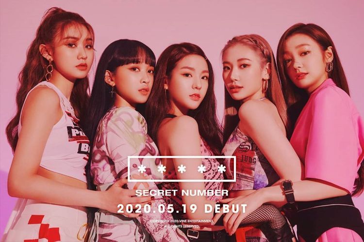 ▲SECRET NUMBER是韓國音樂公司Vine旗下的女子團體，共五名成員。（翻攝自Instagram）