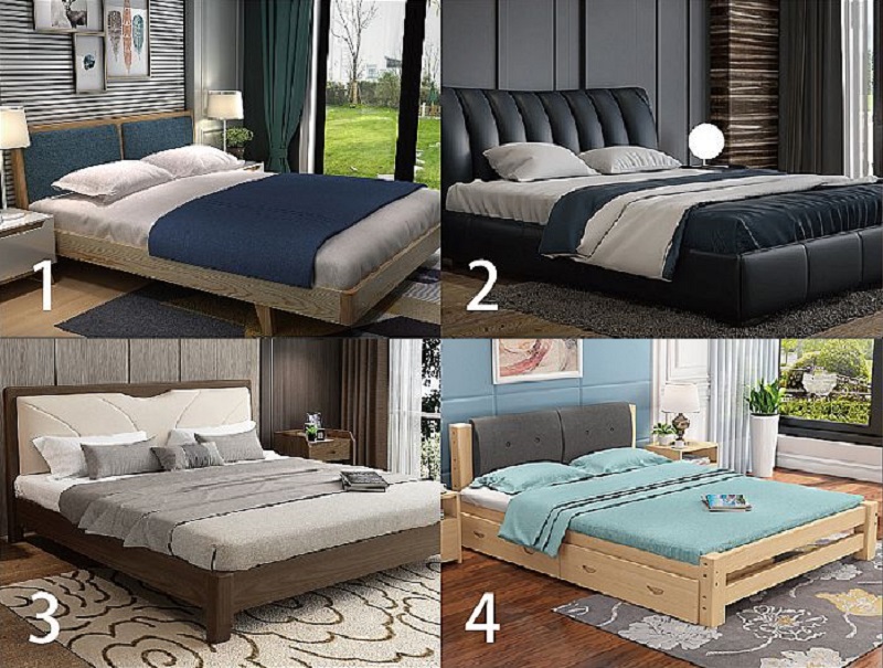 ▲選一張最喜歡的床，答案將測出你婚後是「富貴命」還是「窮酸命」？（圖／翻攝自美日誌）