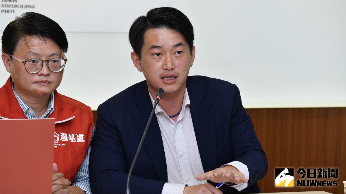 ▲台灣基進黨立委陳柏惟「把握歷史契機 確立台灣主權」記者會。（圖／記者林柏年攝，2020.05.19）