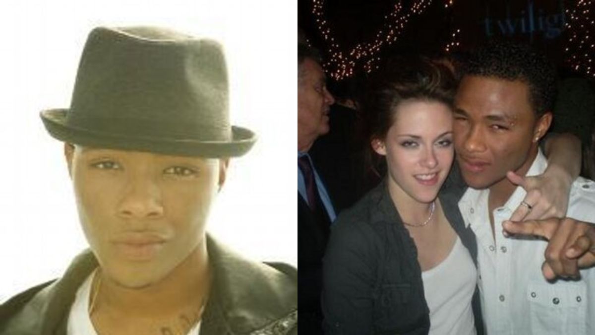 ▲黑人男星格雷戈里泰瑞博伊斯（左圖）驚傳身亡，他生前曾和克莉絲汀史都華合演電影《暮光之城》。（圖／格雷戈里泰瑞博伊斯推特）