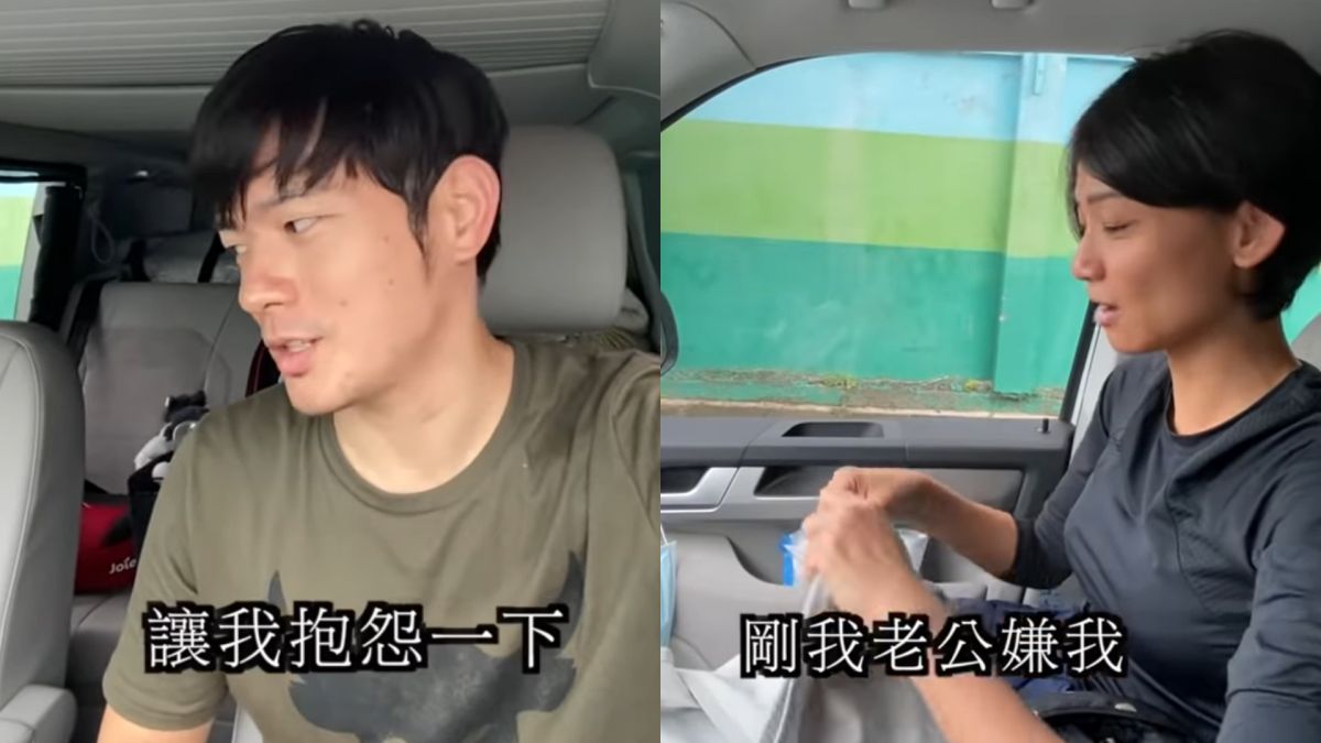 ▲宥勝（左圖）旅途中與蕾媽吵架？（圖／宥勝去哪兒YouTube）