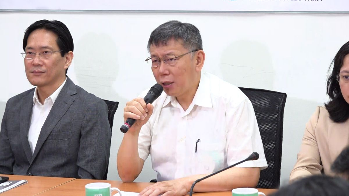 ▲身兼台灣民眾黨主席的台北市長柯文哲。（圖／記者朱永強攝, 2020.5.20）