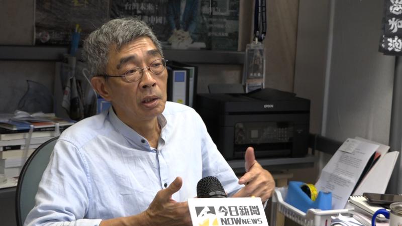 ▲林榮基說,目前還沒有看到大家對於反送中運動的反思。(圖/記者朱永強攝)