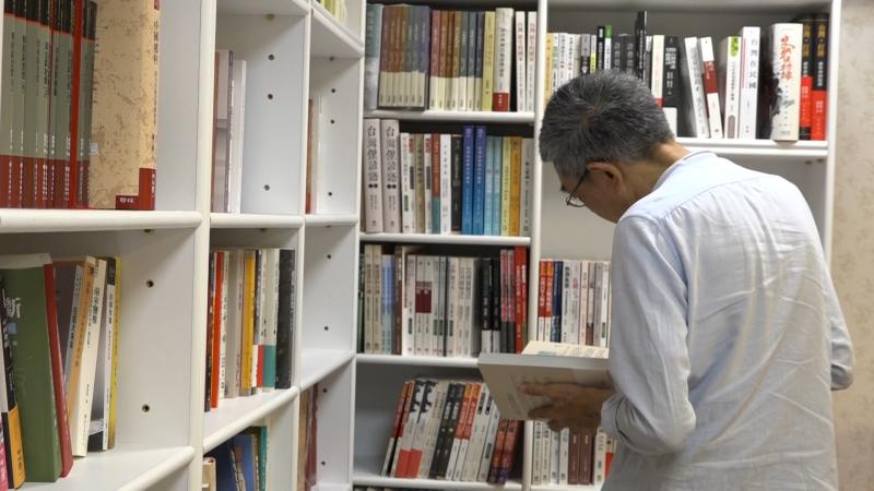 ▲林榮基訝異，台灣的大學生缺乏閱讀。（圖／記者朱永強攝）