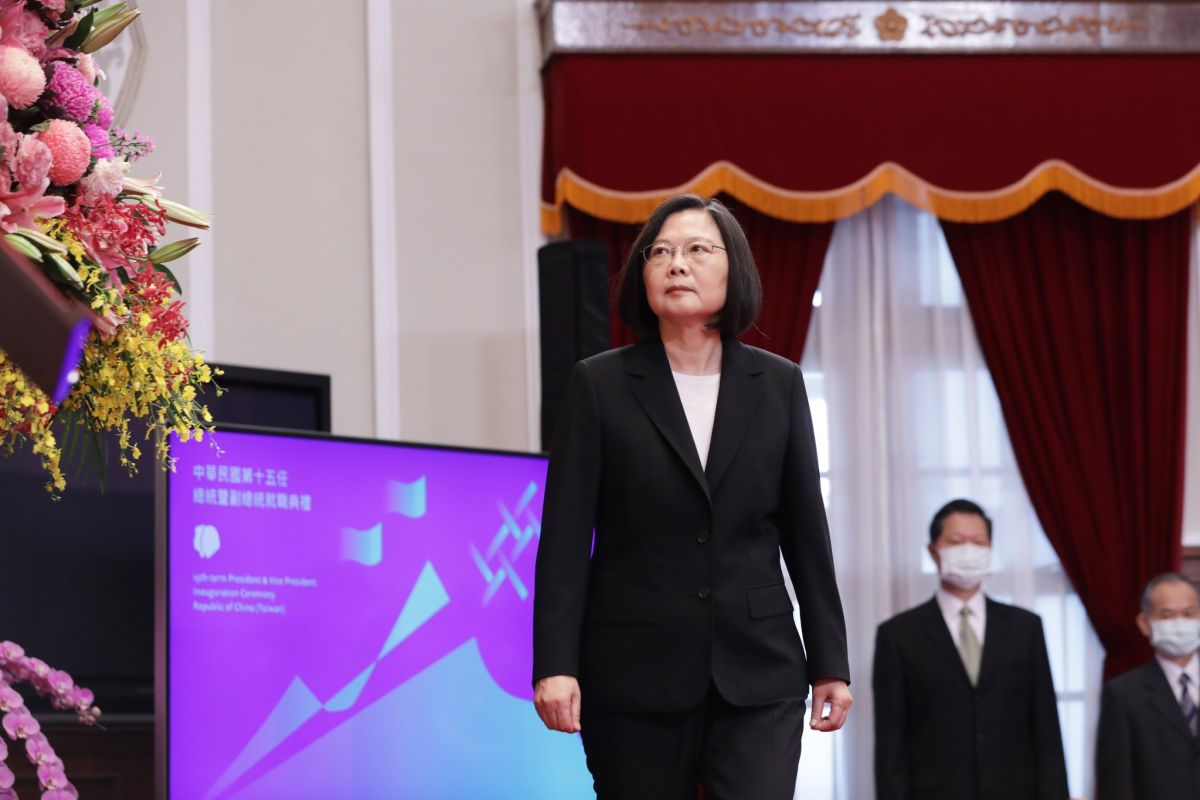 ▲蔡英文展開第二任總統任期。（圖／總統府提供）