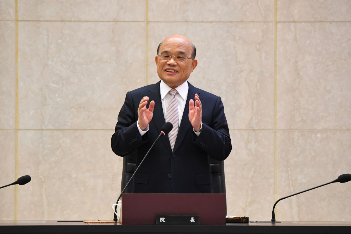 ▲行政院長蘇貞昌（圖／行政院提供）