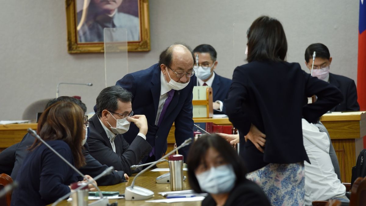 ▲立法院司法法制委員會21日邀請相關府院相關單位報告「總統府資安及洩密疑雲案」。不過包括總統府官員與行政院資安長都缺席，最後朝野協商擇期再審。（圖／記者陳明安攝.2020.05.21）