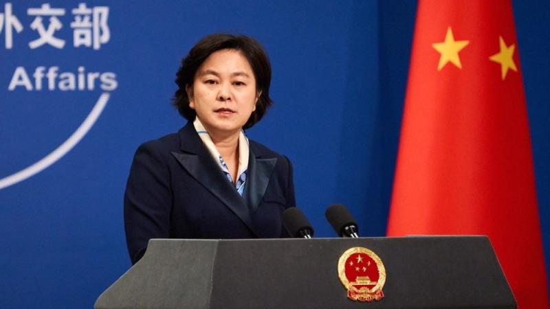 ▲中國外交部發言人華春瑩。(圖/翻攝自《香港