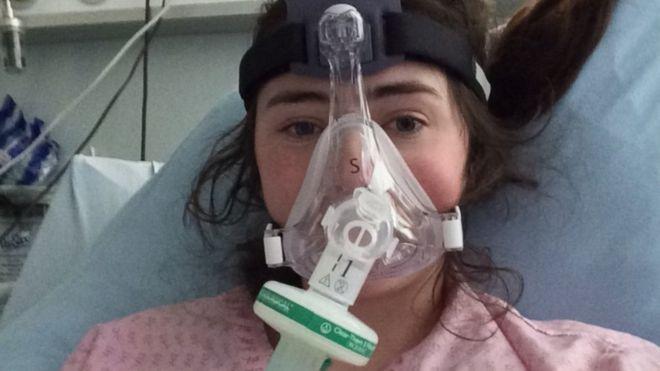 ▲派特森在加護病房使用呼吸機8天才出院。（圖／翻攝BBC）