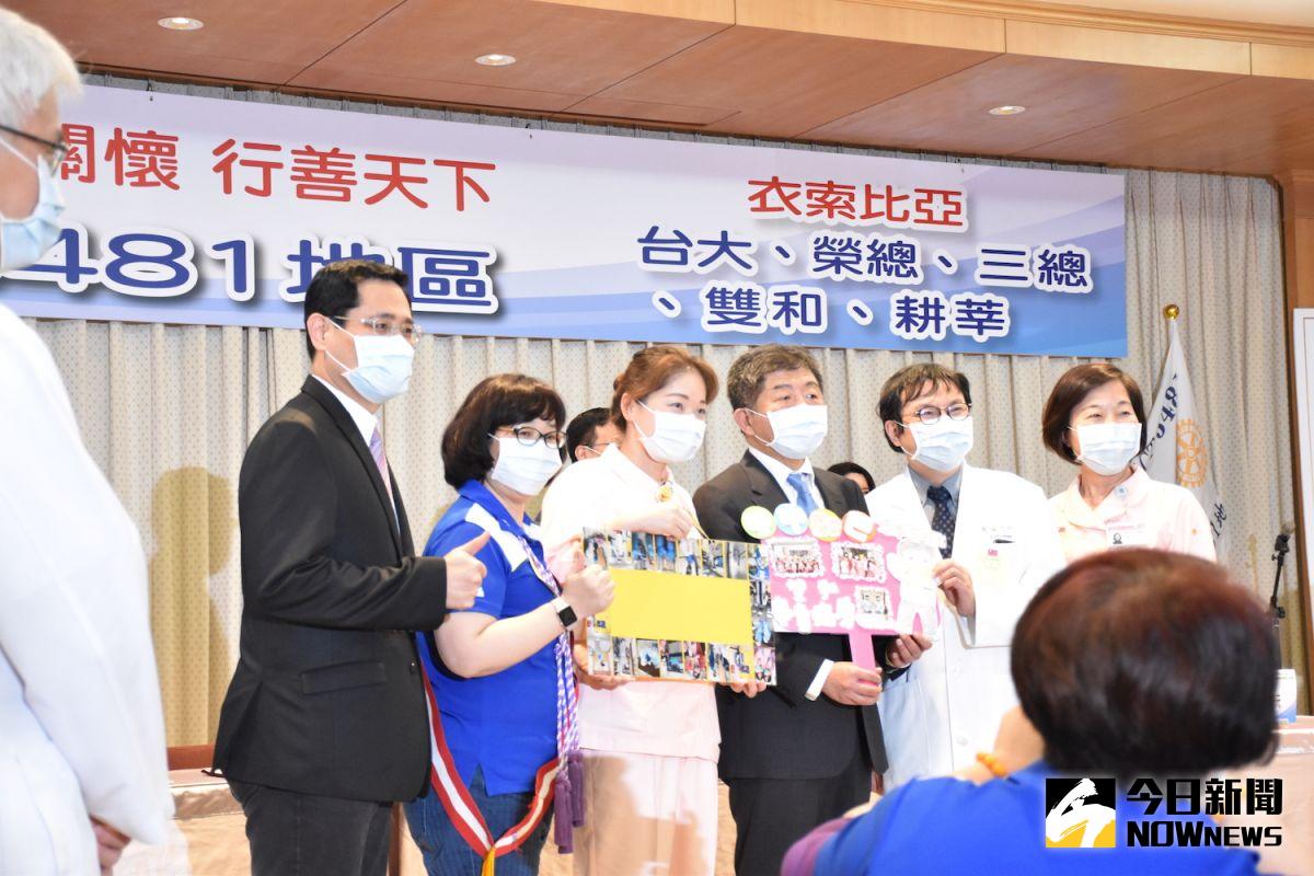 ▲民間捐贈物資到衣索比亞，陳時中也出席參與活動。（圖／記者劉育辰攝）