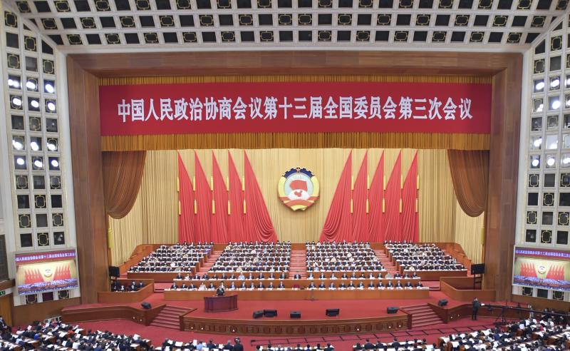 中國兩會開幕發表政協工作報告　對台39字：深化島內交流
