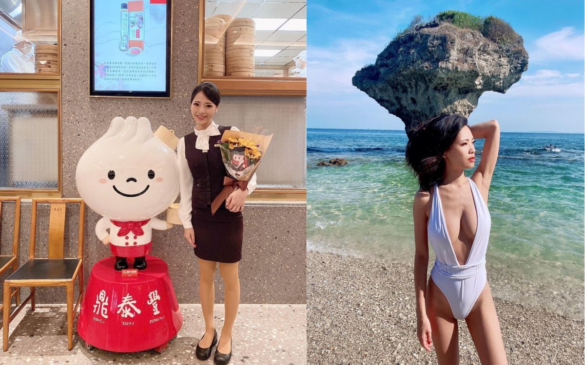 ▲鼎泰豐正妹服務生爆紅。（圖／ orangeadei IG） 
