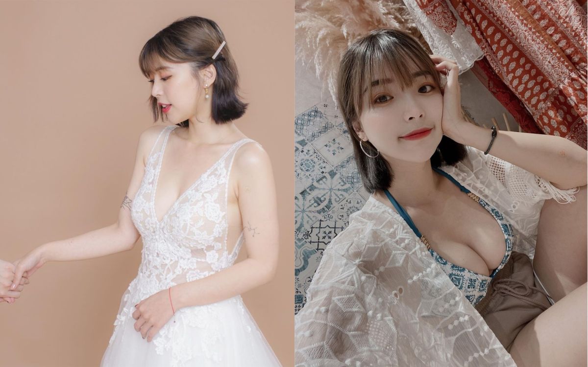 ▲阿圓分手4個月後，突然PO出婚紗照。（圖／ 阿圓 IG） 