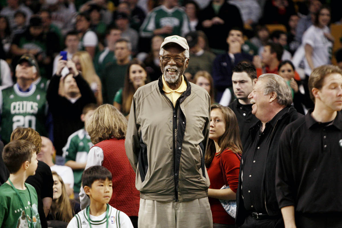 ▲NBA傳奇球星Bill Russell（圖／美聯社／達志影像）