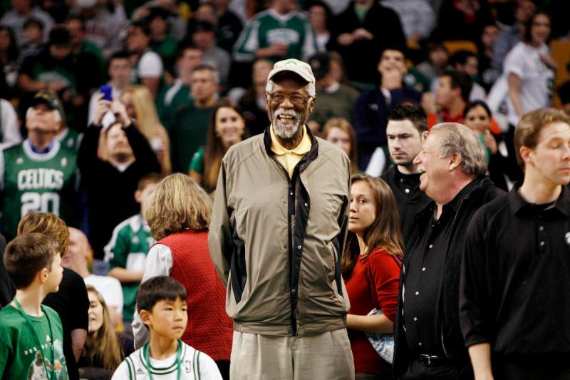 ▲NBA傳奇球星Bill Russell（圖／美聯社／達志影像）