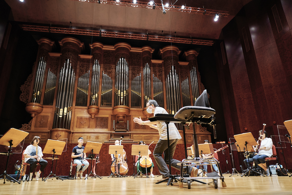 ▲文化部今（22）日晚間宣布，表藝活動解禁，將於24日由NSO國家交響樂團於國家音樂廳辦理的音樂會首先開放觀眾入場。（圖／兩廳院提供）