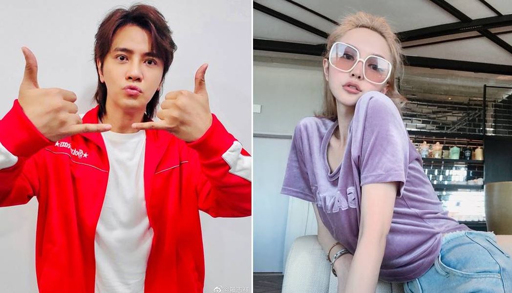 ▲有網友猜測小豬（左）和周揚青會復合。（圖／小豬、周揚青微博）