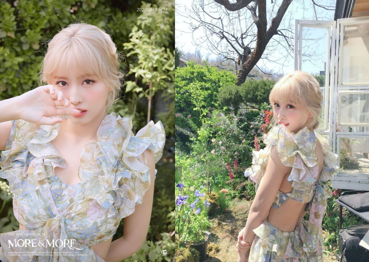 ▲MOMO新專輯打歌服美到讓人震撼。（圖／TWICE IG、Twitter）