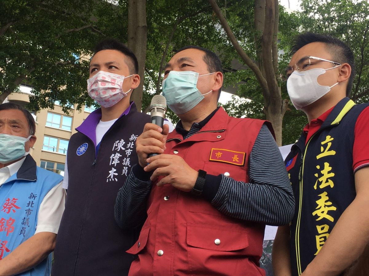 ▲新北市長侯友宜表示，只要能帶動觀光，歡迎疫情指揮官陳時中、其他縣市長、中央部會官員帶隊到新北。 (圖/記者吳承翰攝影)