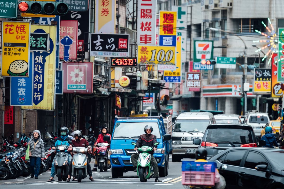 ▲台灣街景。（圖／翻攝自推特）