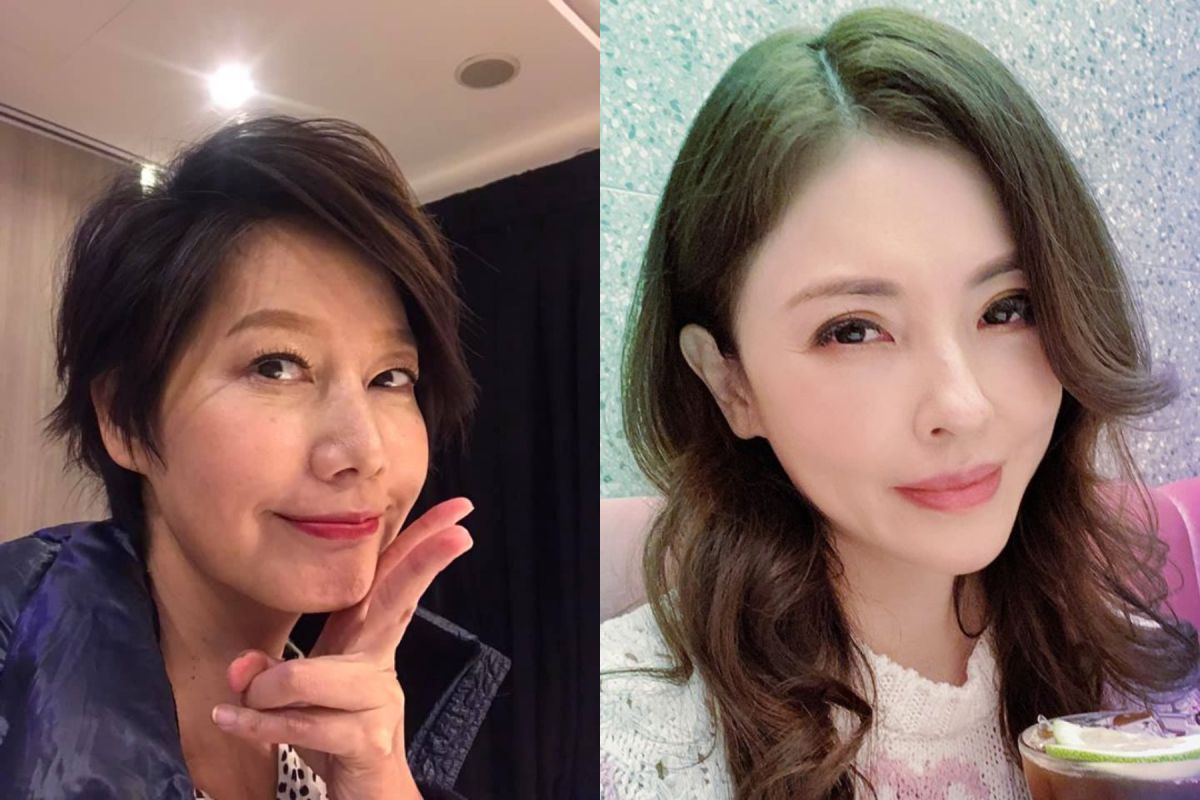 ▲丁寧（左）心疼何如芸處境。（圖 / 翻攝臉書）