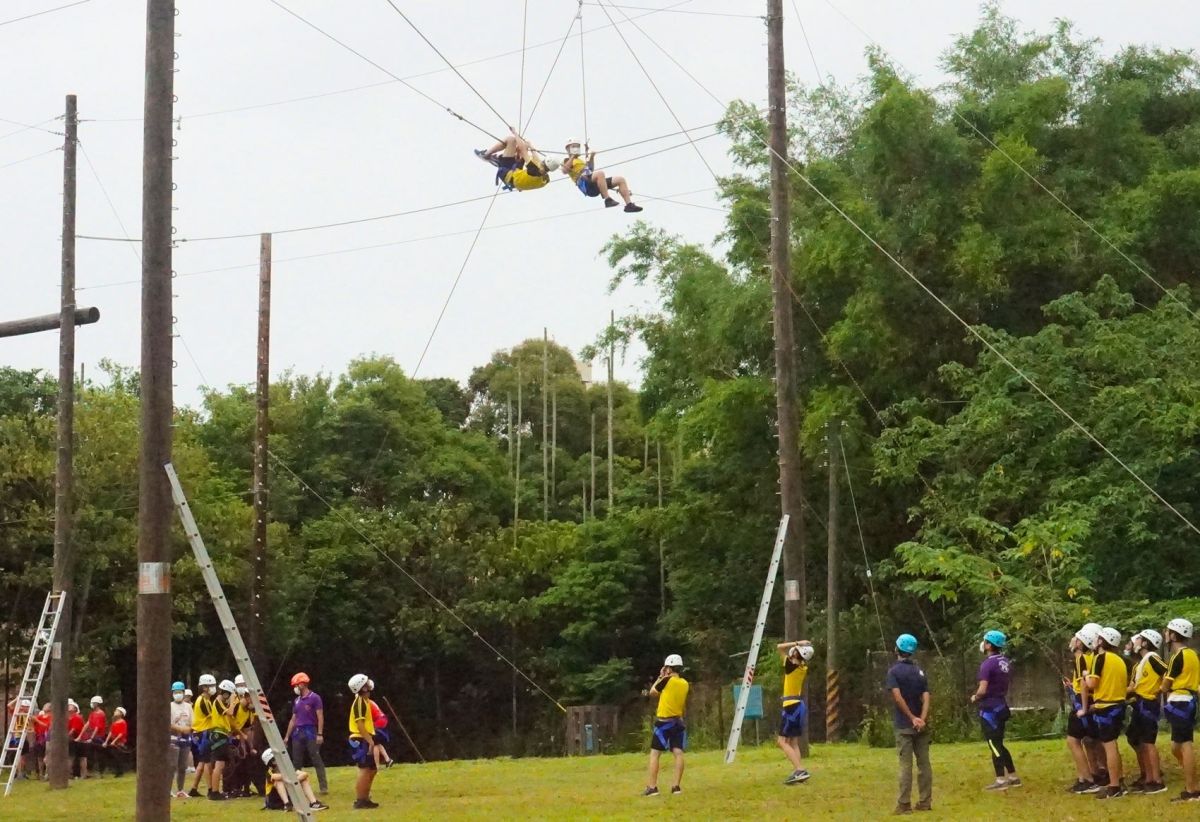 ▲享受多達32項擁有國際認證的高低空設施，安心鍛鍊體能、增強抵抗力。〔圖／嘉市府提供2020.05.24〕