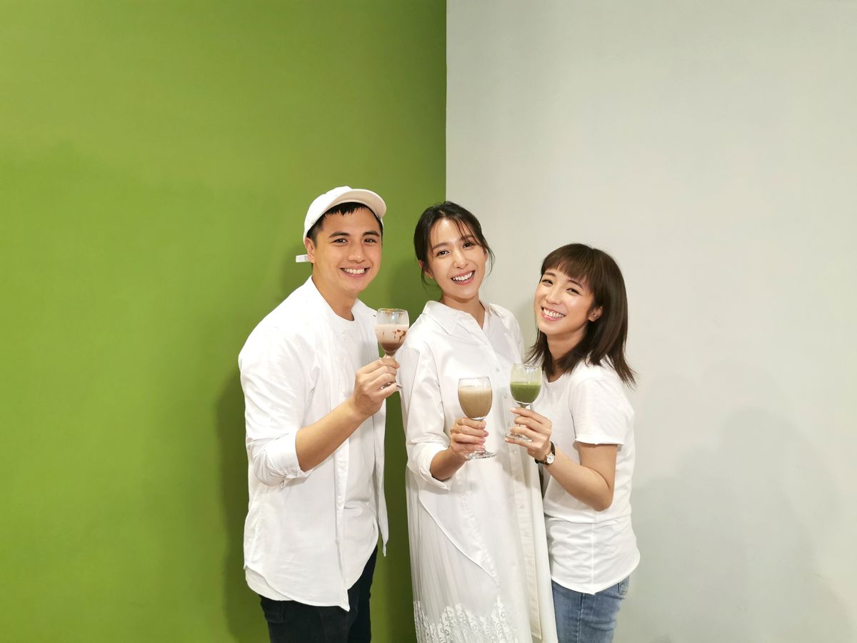 ▲《女力》劇組中，楊晴（中）最討厭羅平。（圖 / TVBS提供）
