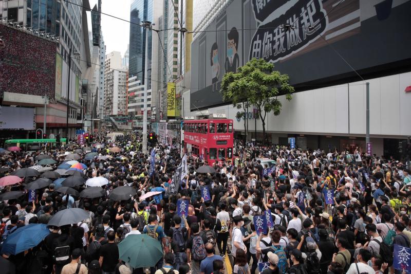 國民黨：支持香港爭民主　籲陸方建立溝通管道
