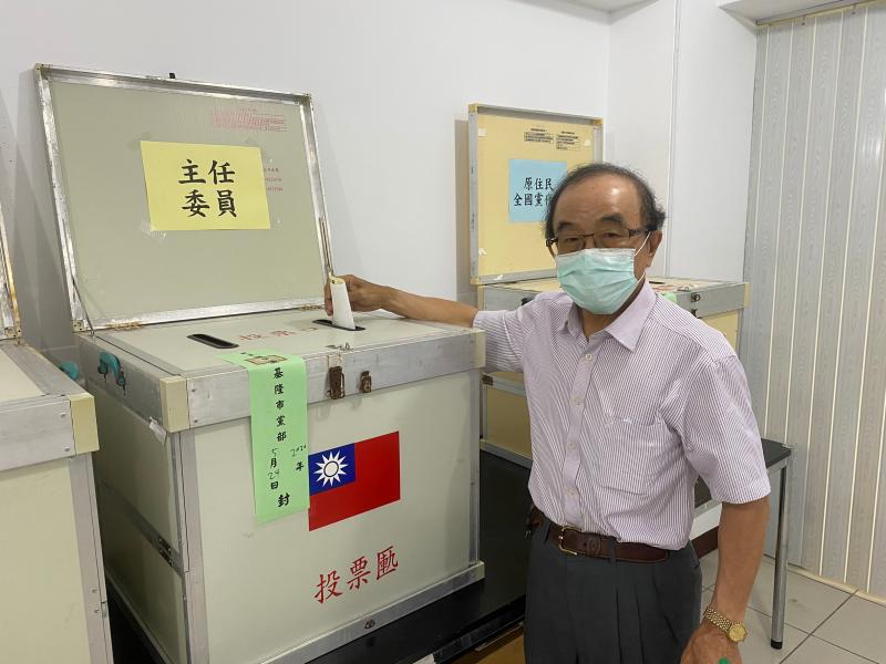 ▲基隆市政顧問陳志成參選民進黨基隆市黨部的主委選舉,以29票之差敗北。(圖/民進黨基隆市黨部提供)