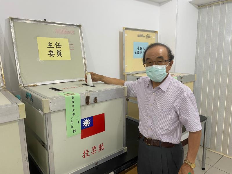 ▲基隆市政顧問陳志成參選民進黨基隆市黨部的主委選舉，以29票之差敗北。（圖／民進黨基隆市黨部提供）