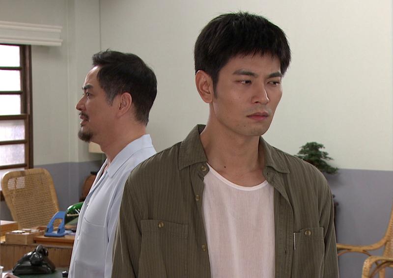 ▲林健寰(左)、楊子儀飾演同父異母的兄弟。(圖
