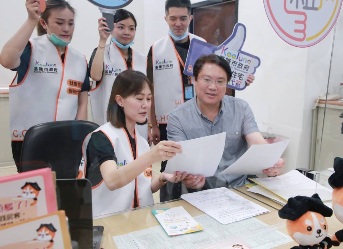 ▲林右昌指出，「包租代管」政策，中央全額補助今年預算1.1餘億，這是有史以來，對基隆補助最大的一筆金額。（圖／基隆市政府提供）