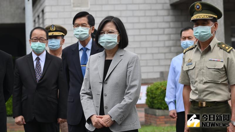 ▲蔡英文26日駁斥江啟臣說她切割香港,表示將會對此作出完整說明。(圖/記者林柏年攝 2020.05.26)