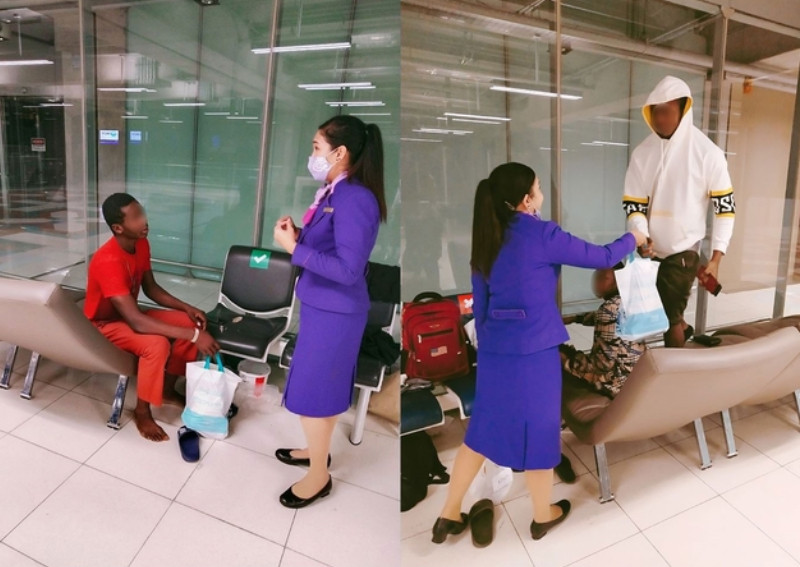 ▲有3名來自奈及利亞的旅客受困於新曼谷機場(Suvarnabhumi Airport)長達2個多月，只為了等待飛往緬甸和寮國的班機，宛如航站情緣的故事重演。（圖／ANN）