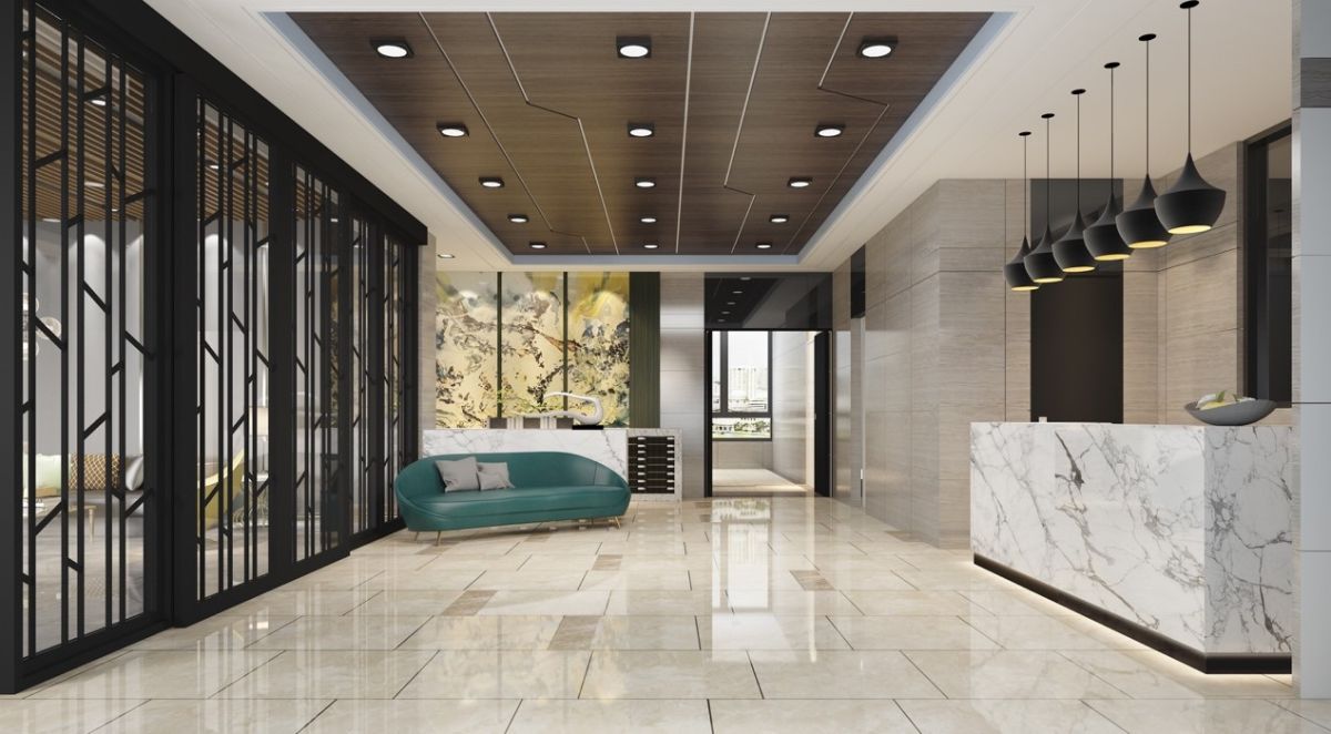 ▲台信機構也將「智慧宅」概念套用在此建案中，不管是聲控系統或藍芽中央保全系統都是標配，還提供屋主5年防水保固。（圖/公關照片）