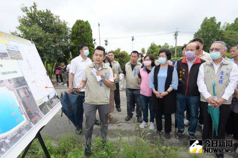 ▲水資處指出,汛期及梅雨季節已至,為保護彰化縣內民眾生命財產安全,縣府積極籌措經費改善縣內易淹水地區。(圖/記者陳雅芳攝,2020.05.26)