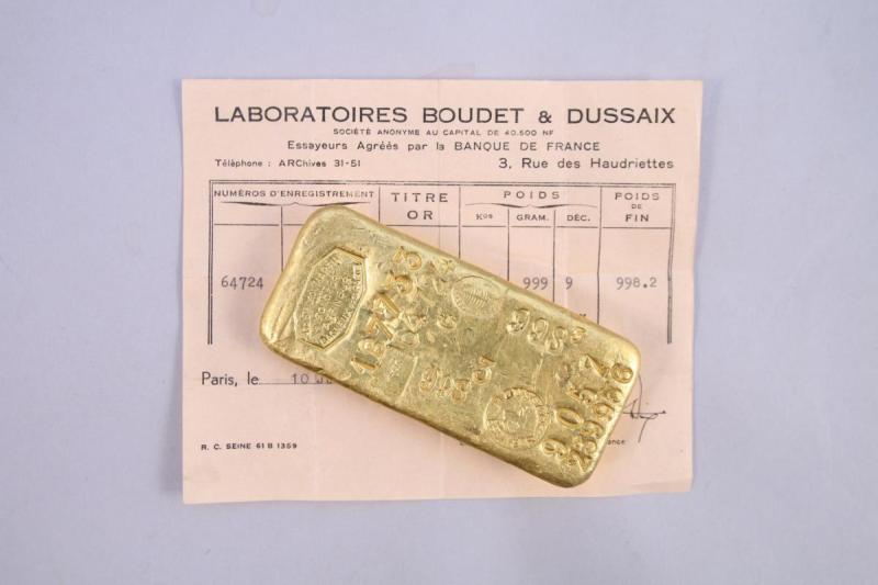 ▲法國一對小兄弟發現爸媽老家藏著古董金塊。（圖／翻攝Rouillac Commissaires）