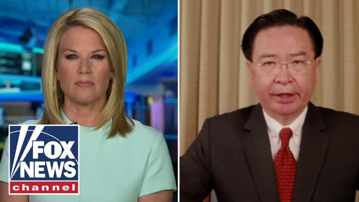 ▲吳釗燮接受福斯新聞採訪。（圖／翻攝自 FOX News 影片）