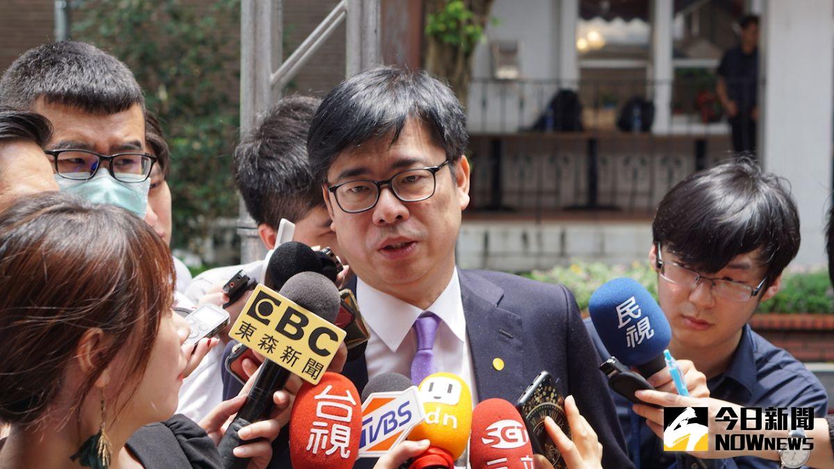 ▲立法院舉辦「吃好牛來台南」品嘗台南牛肉美食，行政院副院長陳其邁會後受訪被問到罷韓相關議題。（圖／記者呂炯昌攝.2020.05.29）