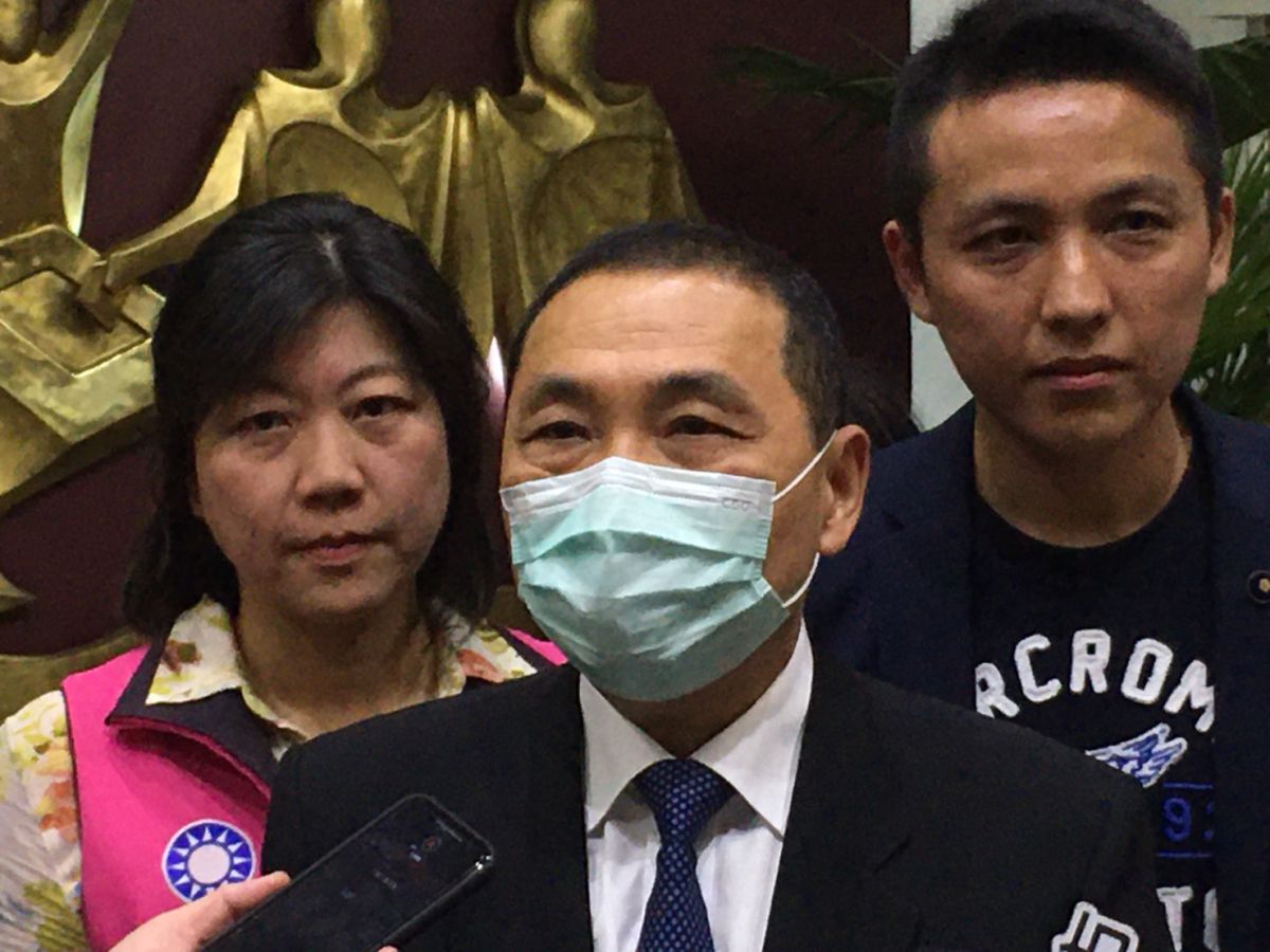 ▲侯友宜表示，尊重議會決定，歡迎議員事後針對書面報告提供意見。（圖／記者宋原彰攝，2020.05.29）